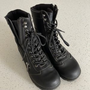 Harley Davidson ladies leather riding boots